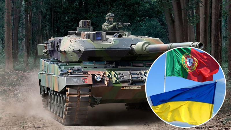 Portugal hat der Ukraine drei Leopard-2-Panzer gespendet