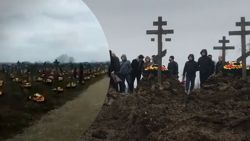 Ein Resort in Krasnodar wurde in einen Friedhof verwandelt: Hunderte von frischen Wagner-Gräbern wurden gezeigt online