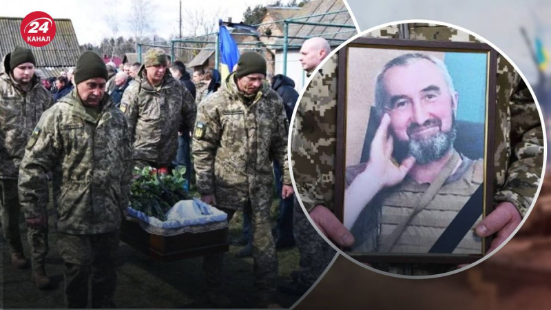 Liebender Vater, Krieger, Patriot: In der Region Riwne verabschiedete man sich von Vasily Zhdanyuk, der gefallen war in der Region Sumy