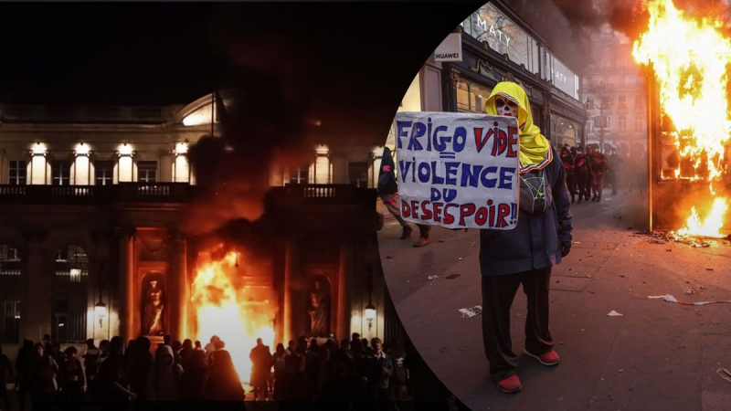 Bordeauxer Rathaus in Brand gesteckt, während die Proteste gegen die französische Rentenreform weitergehen