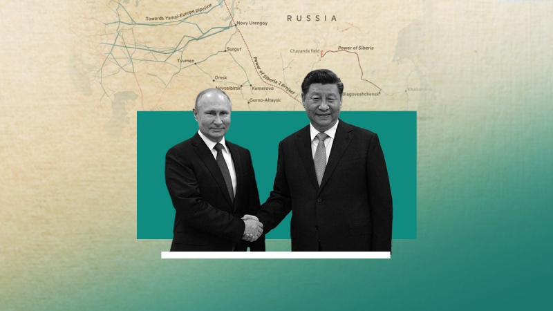 Kreuz auf der Macht Sibiriens-2 und Putins Vasallentum: Wie China eine neue Welt aufbaut bestellen 