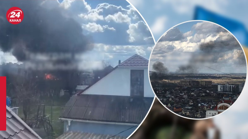 Ein Großbrand brach in Troyeschina aus: Zuvor hörten Einheimische eine Explosion