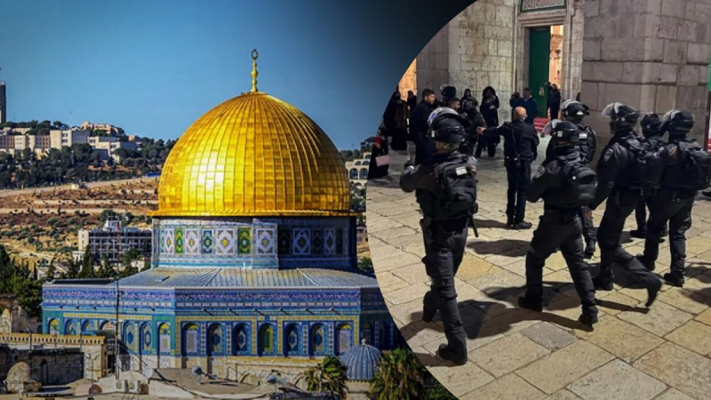 Israelische Polizei bricht in Al-Aqsa-Moschee ein und nimmt Hunderte von Menschen fest