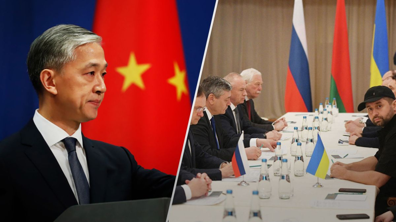 China ist bereit, mit Russland zusammenzuarbeiten und nach einem Weg zur Lösung der 
