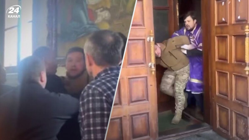 Die Polizei leitete ein Verfahren gegen einen Militär ein, der von Priestern des UOC-MP in Khmelnitsky geschlagen wurde