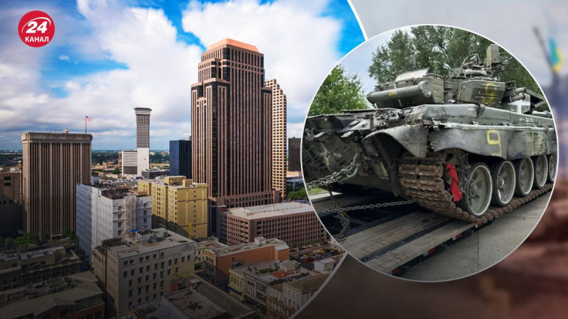 Ein erbeuteter russischer T-90A-Panzer wurde in den USA gesichtet: Es ist nicht bekannt, wie es endete da oben