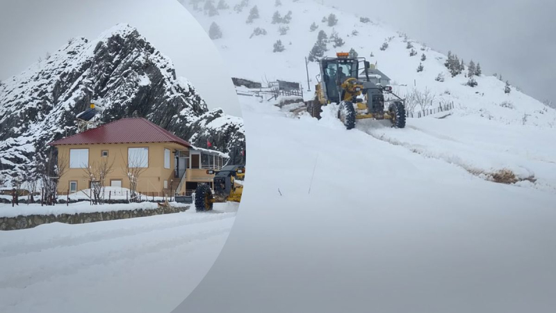 April brachte Schnee nach Antalya: beeindruckende Fotos aus der Türkei