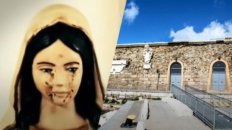 In Italien weint eine Statue der Jungfrau Maria Tränen aus Blut: Was ist das für eine Flüssigkeit?