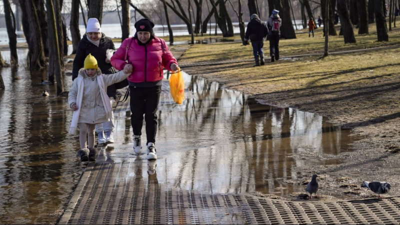 Erwärmung in der Ukraine, wenn auch mit Regen: Wettervorhersage für den 6. April