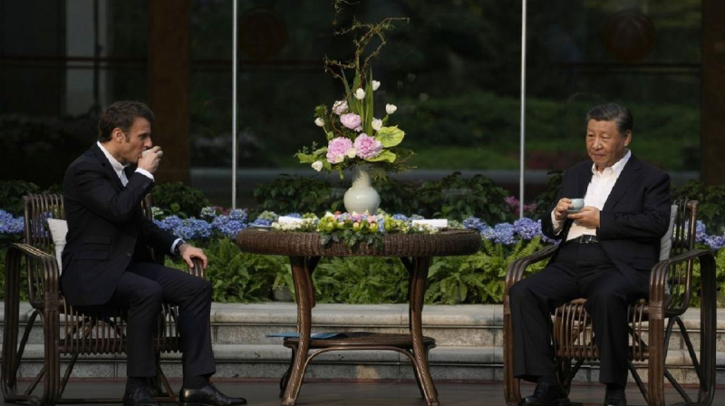 Xi verspottete Macron: Das Ergebnis seines Besuchs in China ist für Frankreich und die EU nicht ermutigend 