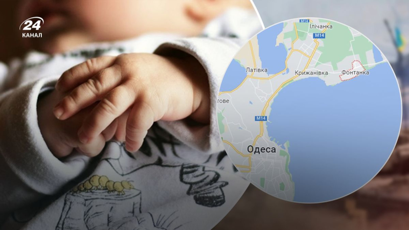 Die Kuckucksmutter ließ sie am Eingang zurück: Ein neugeborenes Baby wurde in einer Tasche in der Gebiet Odessa