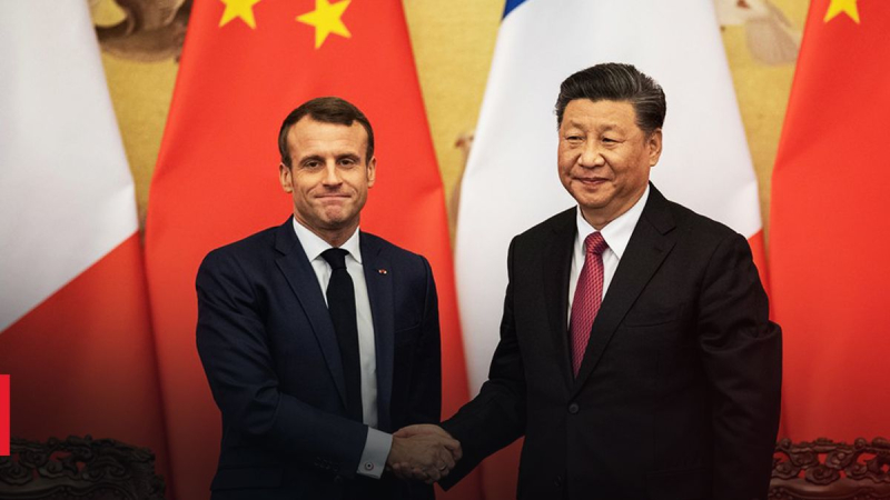 Macron traf sich mit Xi Jinping in Peking: muss ihn davon überzeugen, „Russland zur Vernunft zurückzubringen“