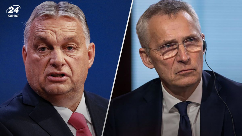 Orban wurde wegen der Erklärung des NATO-Generalsekretärs über die Zukunft der Ukraine im Bündnis 'aufgeflammt'