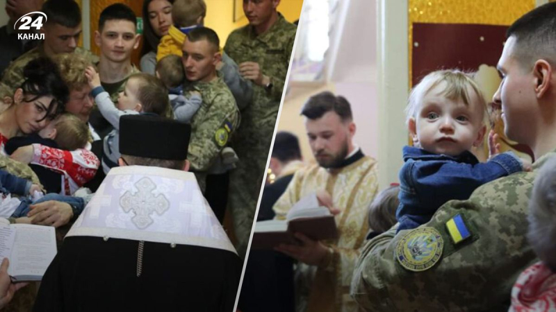 In Lemberg wurde das Militär Pate für 16 Waisenkinder aus der Region Lugansk