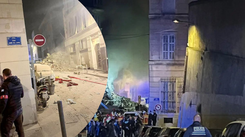 Das Geräusch war wie eine Explosion: Ein 4-stöckiges Gebäude stürzte im Zentrum von Marseille ein, an Ort und Stelle brach ein Feuer aus