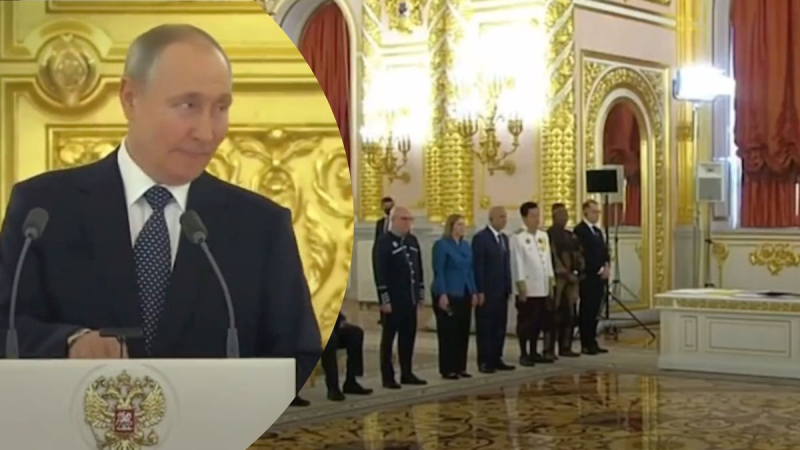 Schade wie es ist: ausländische Botschafter begrüßten Putins Rede schweigend und applaudierten nicht