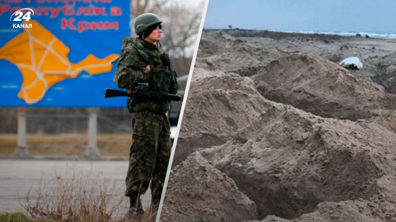 Besatzer zwingen Drogenabhängige und Alkoholiker, Gräben auf der Krim auszuheben