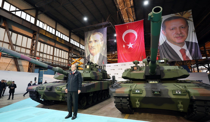 Erdogan eingeführt neuer türkischer Panzer und angekündigte Massenproduktion (Foto)