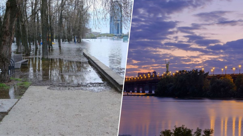 Hochwasser in Kiew: Wie hoch ist das Wasser im Dnjepr jetzt