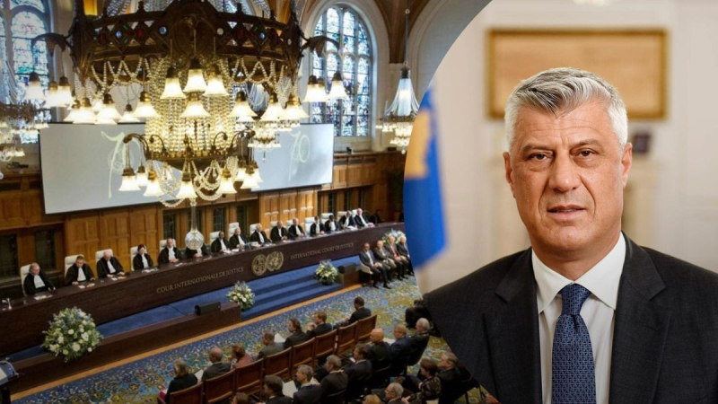Putin sollte der Nächste sein: Der ehemalige Kosovo-Präsident Hashim Thaçi steht in Den Haag vor Gericht