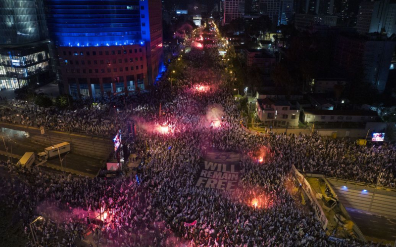 Israelis nahmen an Massendemonstrationen gegen die Justizreform