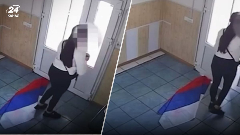 Ein Mädchen riss in Melitopol die feindliche Trikolore ab: Die Besatzer veranstalteten einen Schauprozess