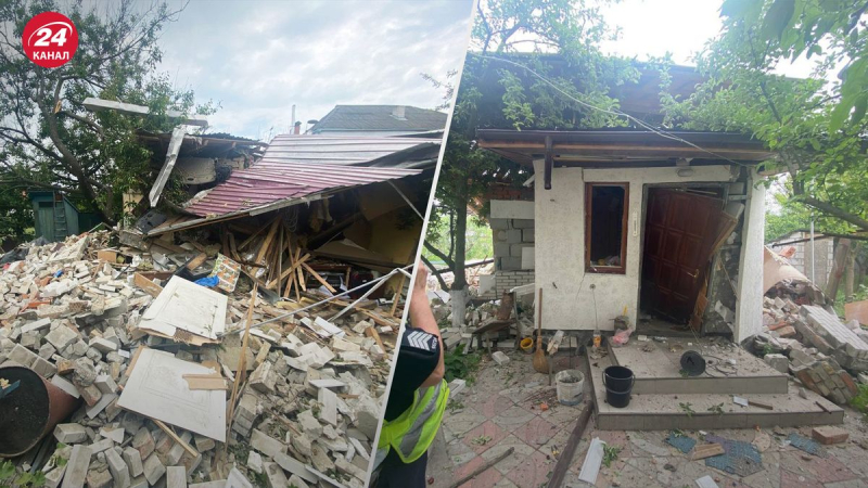Die Ruinen des Hauses blieben: In Bucha explodierte eine Gasflasche