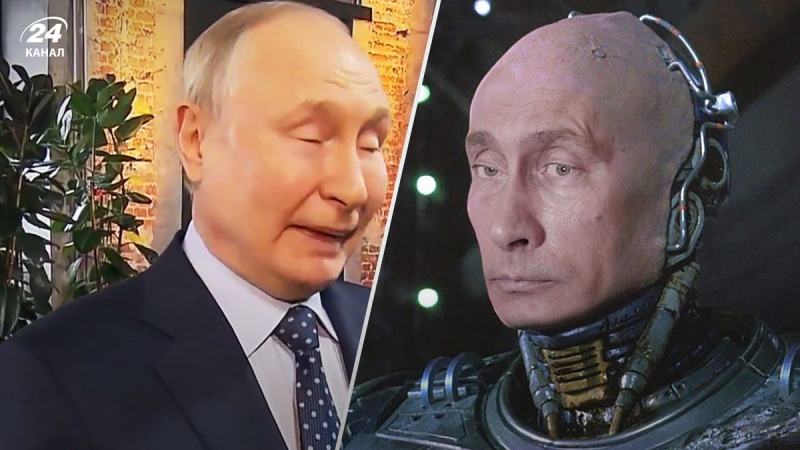 Kein Doppelgänger mehr, sondern Roboter-Putin-„Sendung“ über den „Angriff“: in Netzwerken ist das seltsame Verhalten des Diktators aufgefallen
