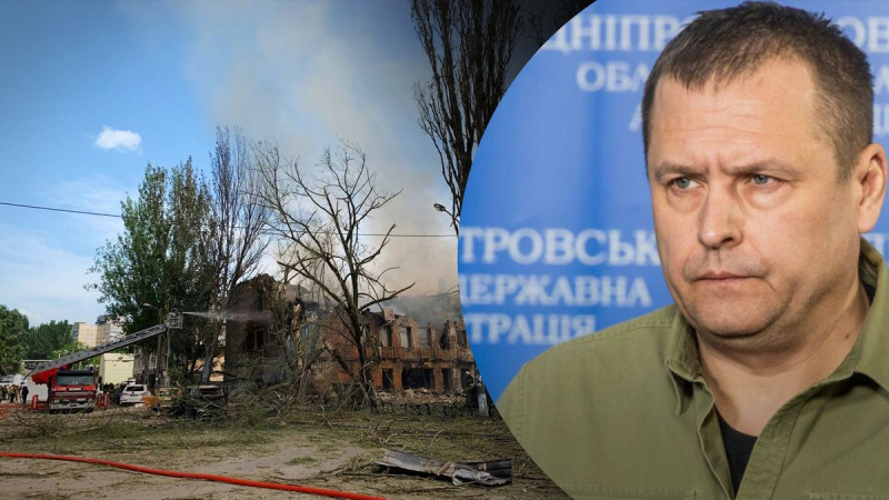 Raketenangriff auf den Dnjepr: Filatov erklärte, ob die Siedler am Ankunftsort lebten