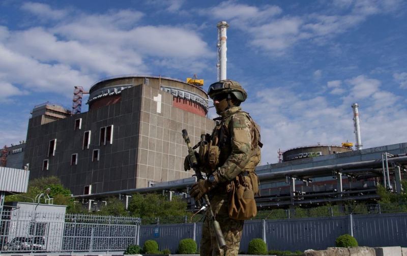 Die Russen militarisieren das Kernkraftwerk weiterhin: Sie errichten dort eine Logistik- und Militärbasis