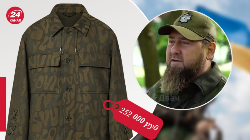 Luxus sollte auch in den Gräben sein: Kadyrov trug eine teure LV-Jacke, um die Wagnerianer zu treffen