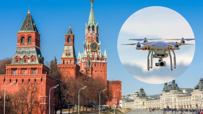 Feuerwerk wurde vor dem Drohnenangriff auf Moskau gezündet: Spotter konnten es tun