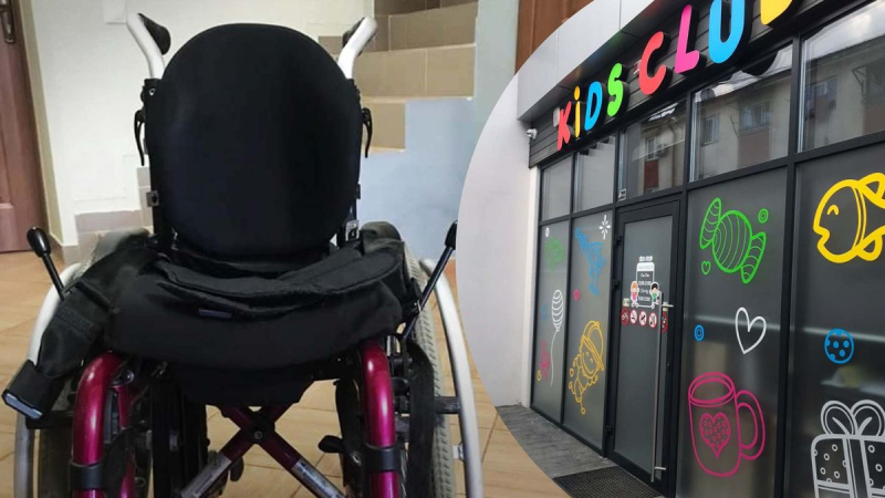 In Uzhgorod durfte ein Mädchen mit Zerebralparese wegen eines Kinderwagens kein Unterhaltungszentrum betreten : Reaktion des Ombudsmanns