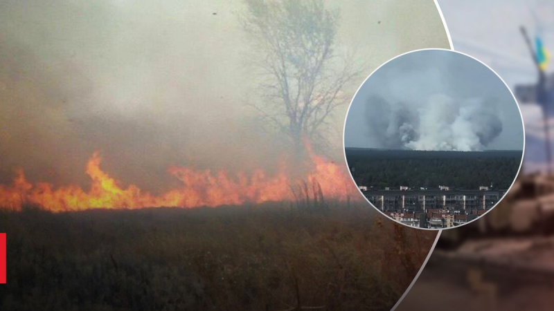 In einem Wald in der Nähe von Kiew brach ein Brand aus: Was geschah?