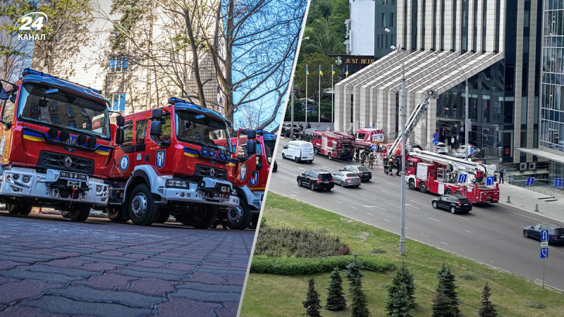 Viele Retter bemerkten in der Nähe des Gulliver-Einkaufszentrums in Kiew: Was ist los?