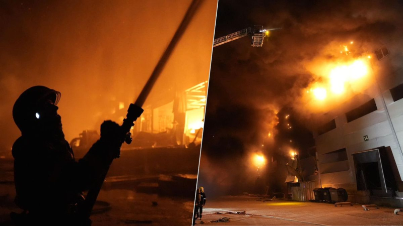 Eindringlinge haben ein Lagerhaus in der Region Odessa mit einer Rakete getroffen: Die Arbeiter wurden verletzt