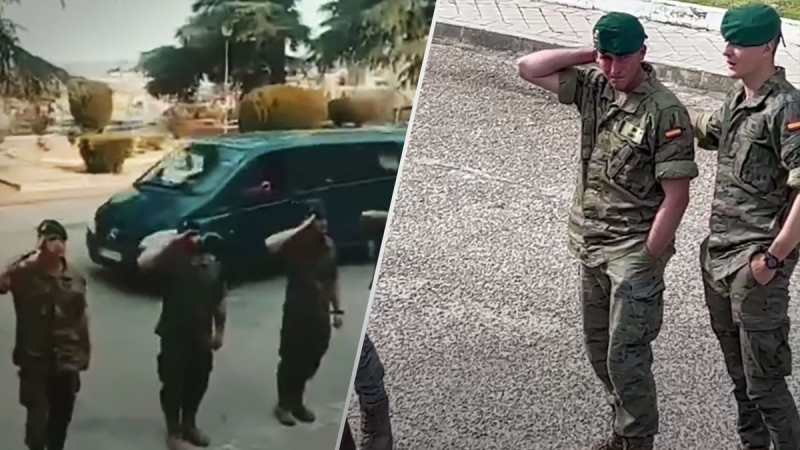 Spaniens Militär setzt sich mit Tränen in den Augen gegen ukrainische Soldaten durch: ergreifendes Video