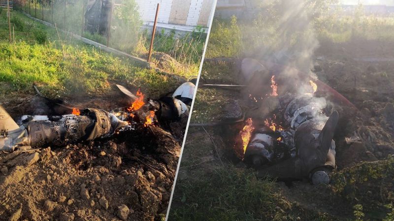 Die Pläne des Feindes scheiterten: Die Polizei zeigte Fragmente einer nach Kiew fliegenden Rakete