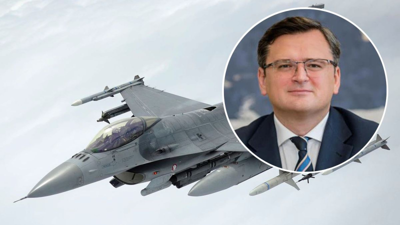 F-16 wird sein, – Kuleba erklärte, wovon Vorräte abhängen