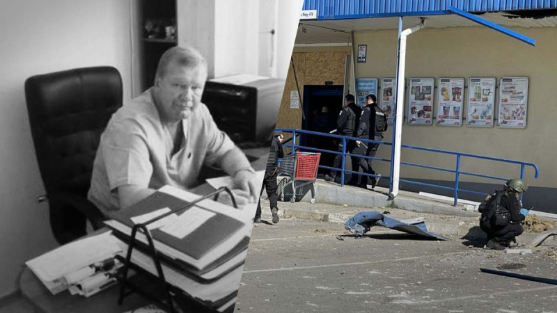 Beschuss eines Supermarkts in Cherson: Arzt Alexander Morgunov starb im Krankenhaus