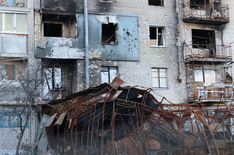 Einige Viertel litten um 70 %: Wie Stary Saltov in der Region Charkiw wiederhergestellt wird