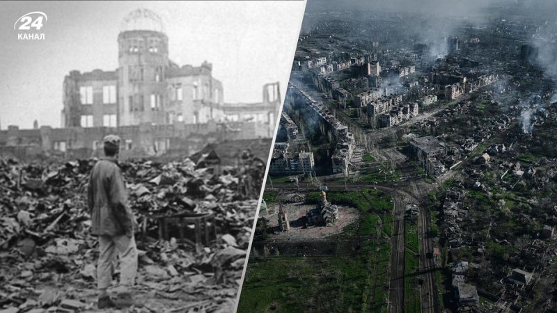 Es gibt nichts Lebendiges: Selenskyj verglich Bachmut mit Hiroshima nach dem Zweiten Weltkrieg