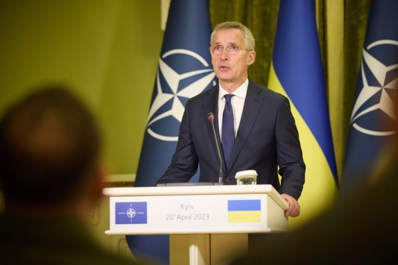 Der Generalsekretär der NATO beurteilt die Bereitschaft der Streitkräfte zur Gegenoffensive