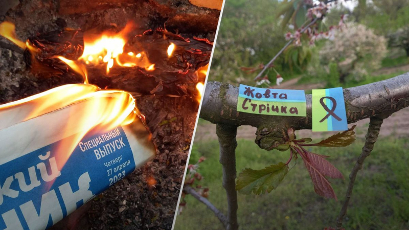 Melitopol wartet auf die Streitkräfte der Ukraine: Aktivisten zeigten feurige Fotos des Widerstands gegen die Invasoren