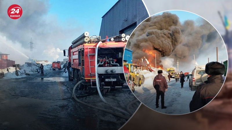 Eine schwarze Wolke bedeckte den Himmel: In Norilsk brach ein gewaltiges Feuer aus