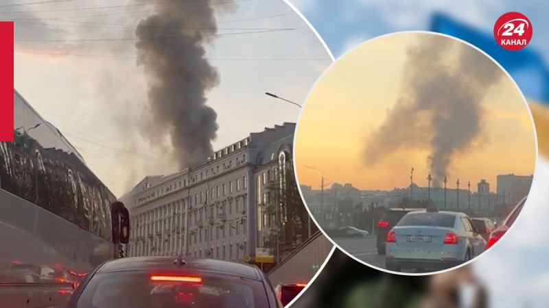 Nicht zum ersten Mal: ​​Im Zentrum von Moskau befand sich ein Haus, in dem viele Stars leben in Flammen