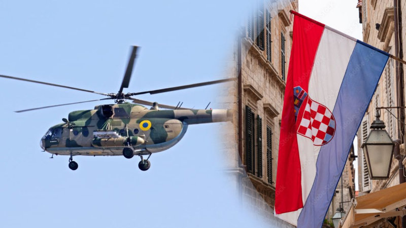 Es gibt immer mehr Gegenoffensive-Ausrüstung: Die Ukraine erhielt Mi-8-Hubschrauber aus Kroatien