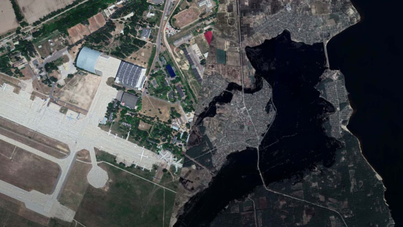Politico veröffentlicht neue Satellitenbilder der massiven Zerstörung in der Ukraine