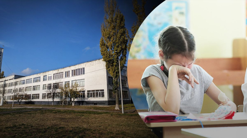 "Was bist du, Vollscheiße": In einer Schule in Kiew rief der Lehrer an Namen nennen und Kinder schlagen 