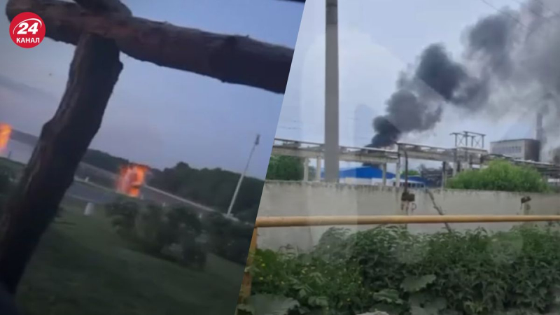 In Shebekino wütet „Baumwolle“: Ein Unternehmen und ein Umspannwerk haben Feuer gefangen, Strom Leitungen wurden beschädigt